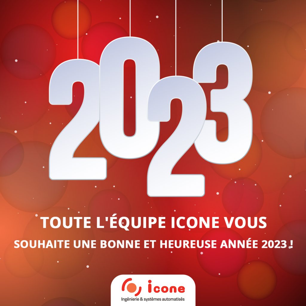 Bonne année 2023 - Icone Automation